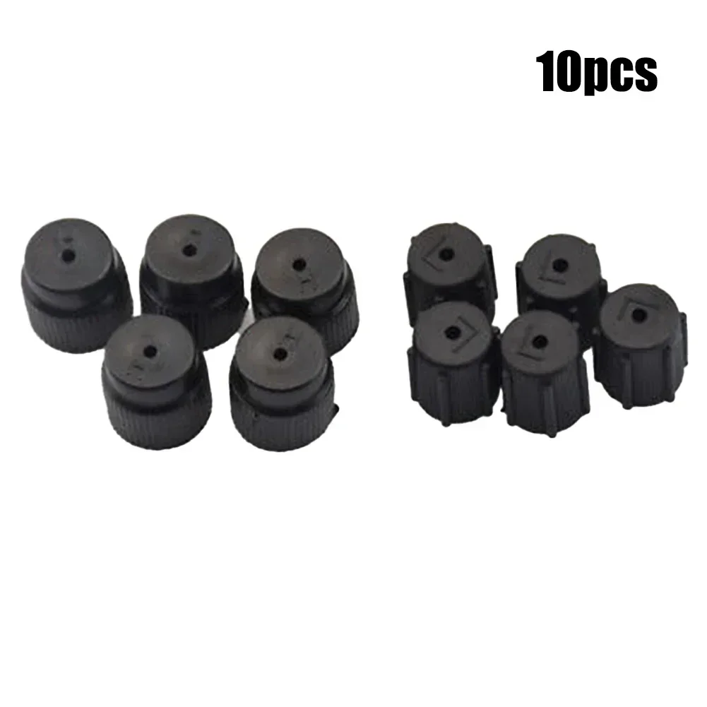 10Pcs R134a 16mm Air Conditioning Service AC System Charging Port Caps High/low AC Auto Accessories For Car Air Conditioner air conditioning charging port caps