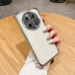 Enhanced Clear Electroplate Shockproof Bumper Case - Premium Soft Protective Back Cover for Huawei Nova13i (Silver)
