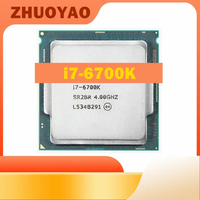 Core i7-6700k i7 6700K i7 6700 K 4.0 GHz Quad-core Eight-Thread 91W CPU  processor LGA 1151