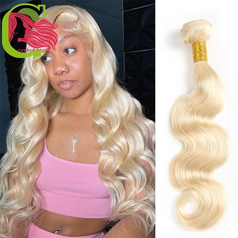 

613 Bundles Human Hair Blonde Bundles 613 Color Body Wave And straight Human Hair Bundles Brazilian Real Hair 10-24inch