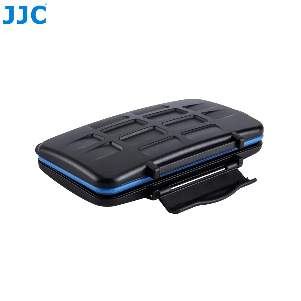 designer camera bags JJC Deluxe Memory Card Case Compact SD Micro SD CF Cfexpress TF Card Slot Holder Protector Storage Box with Carabiner Waterproof travel case for camera