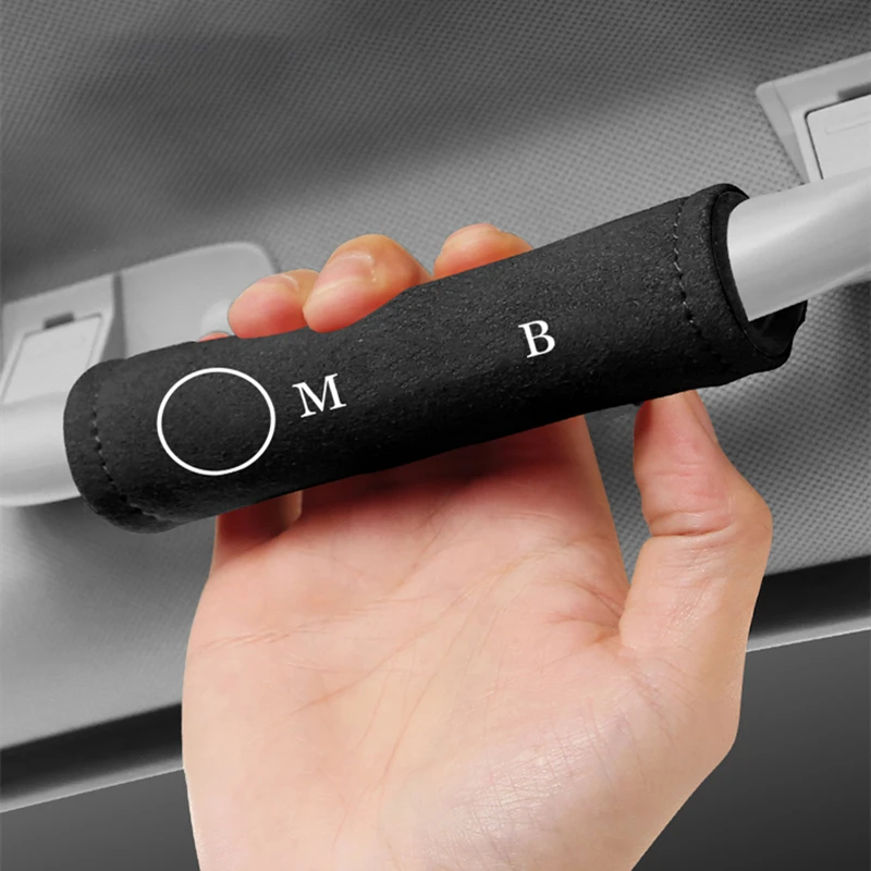 Car Top Ceiling Assist Grip Decoration Cover Interior Roof Armrest Styling Accessories For