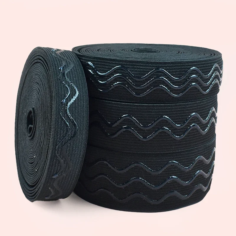 Silicone Elastic Non-Slip Stretch Tape for Sportswear and Garments