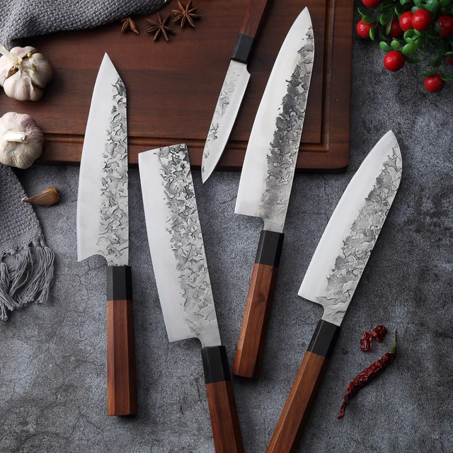 Cuchillo japonés Sashimi, rebanador de pescado crudo de Sushi, cuchillo  Nakiri Santoku de Chef, herramientas de corte de cocina - AliExpress