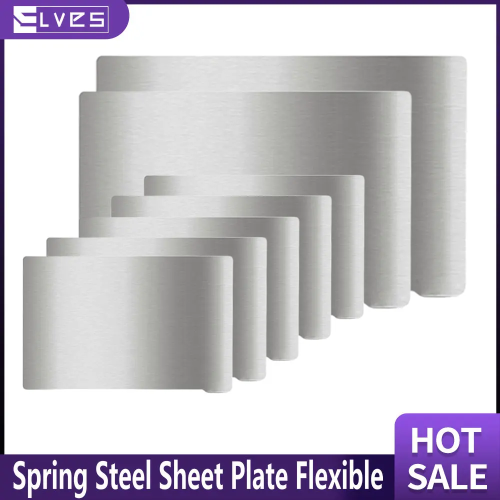 ELVES 3D Printer Parts Spring Steel Sheet Plate Flexible Magnetic Sticker Flex Heatbed  For DLP/SLA Mono X LD-002H