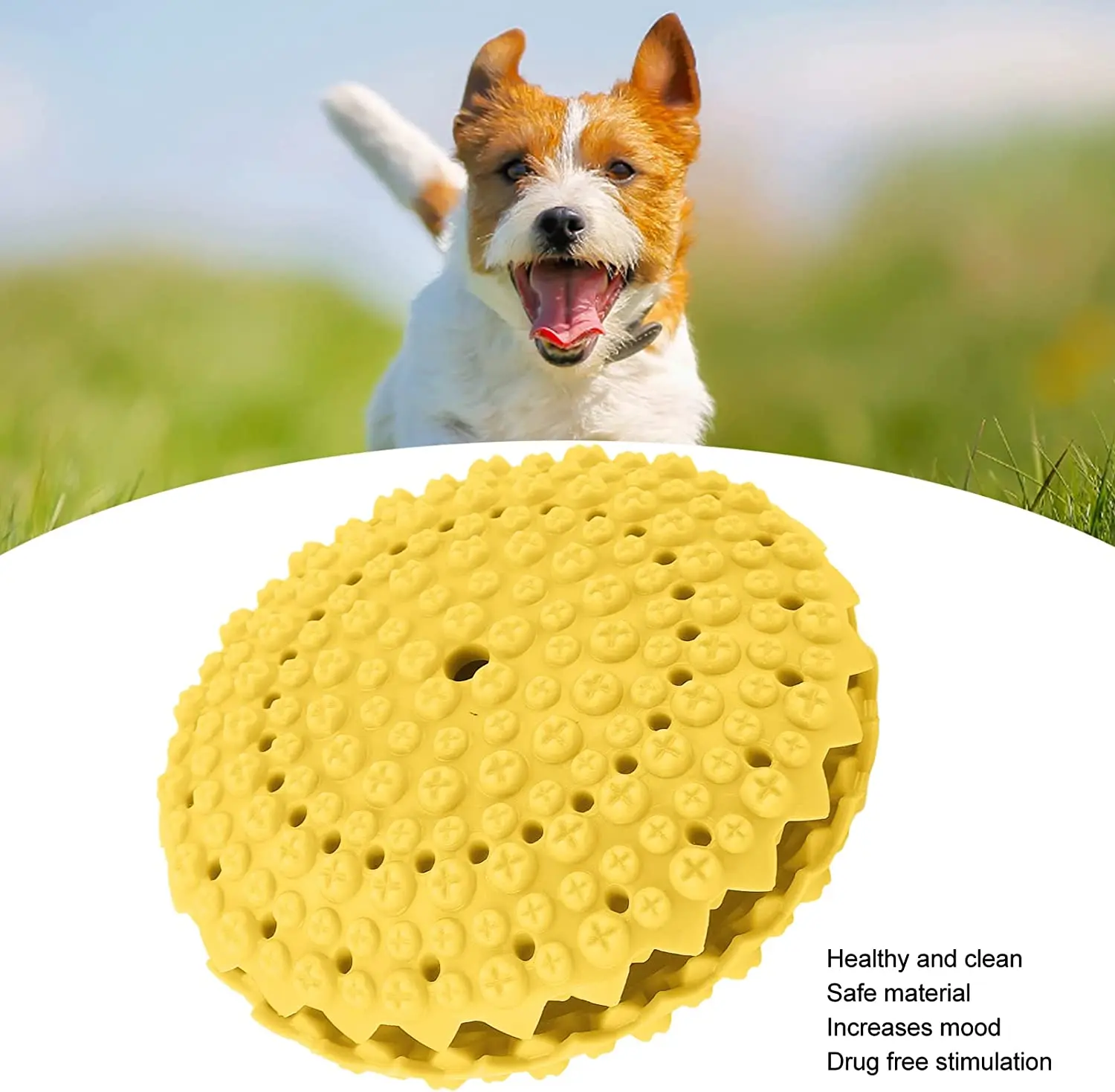 

Dog Leaky Food Toy Practice Ball Dog Toy Interactive Dog Cat Toy Food Practice Dispensing Toys Slow Feeder for Pets Dogs Puppies