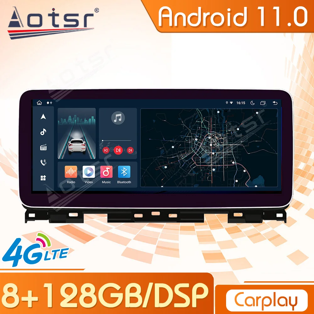

Android 11 Car Radio Bluetooth For Kia K3/Cerato 2018-2020 GPS Receiver Carplay Video Central Multimedia Player Stereo Head Unit