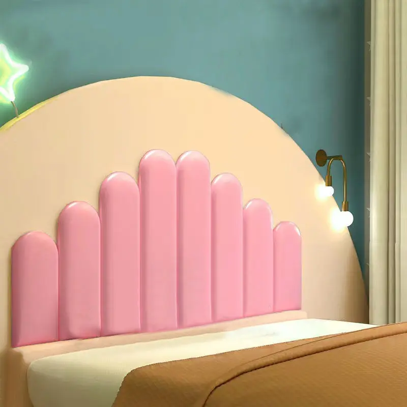 Bed Headboards Kids Room Anti-collision Wall Panels Home Decor Cabecero Cama 135 150 180cm Bed Head Stickers Tete De Lit