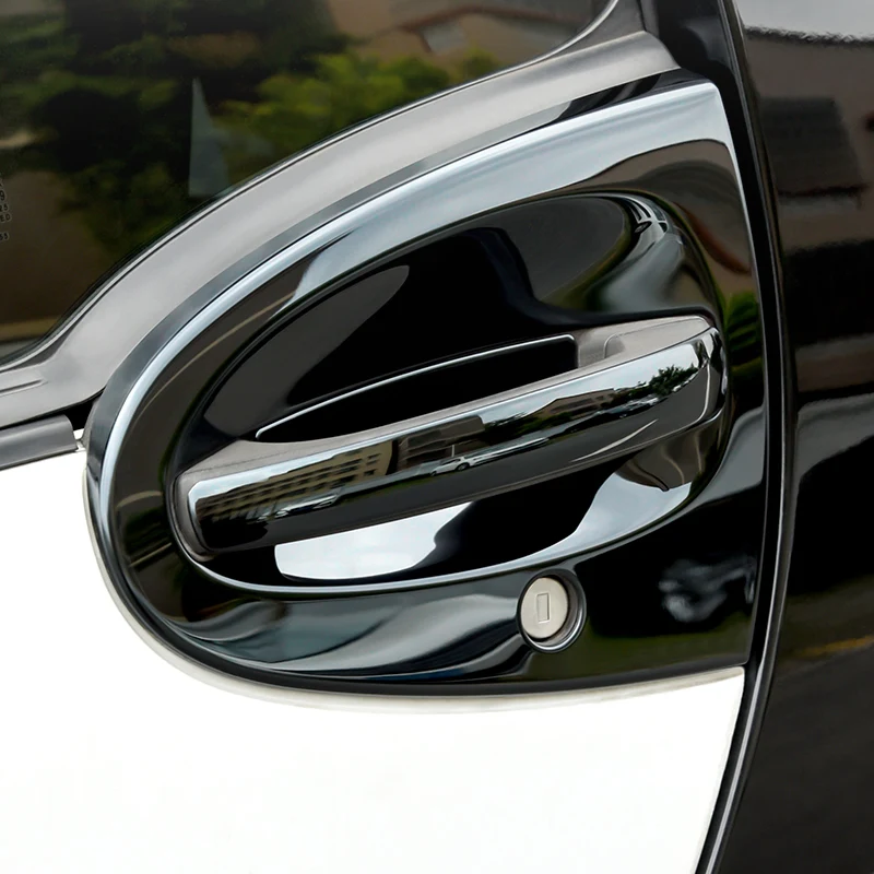 Car Sticker Door Handle Door Bowl Protection Guards Trim Stickers Anti Collision Scratches Protector For Smart Fortwo 451 2005