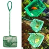 Long Handle Square Aquarium Fishing Net Landing Net for Fish Floating Objects  Crab Net Fishing Rod Dryer Hand Net