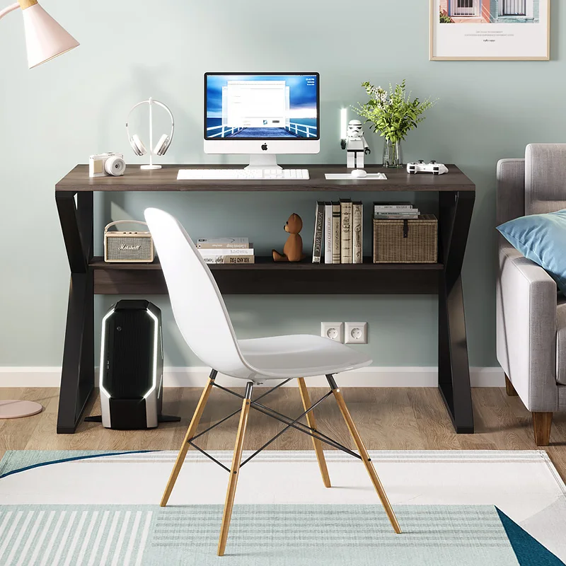 Computer desk Desktop home desk Student simple writing Dormitory small table Simple bedroom 4