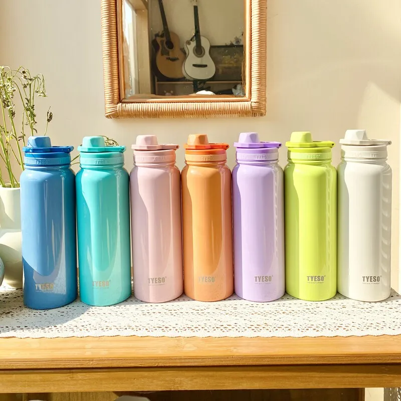 Tyeso High-Capacity Stainless Steel Insulated Travel Mug