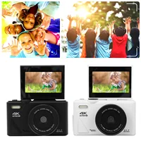 Retro Digital Camera 64MP Stabilization Video Pause Function 3 Inch IPS  Screen Digital Camera for Vlogging for Beginners