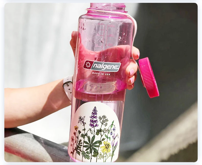 Nalgene 1500ml Weithalswasserflasche Große Kapazität Tritan Outdoor-Sportflasche 1,5L Auslaufsicher für Camping Wandern Langlebig Sicher – Detail 18