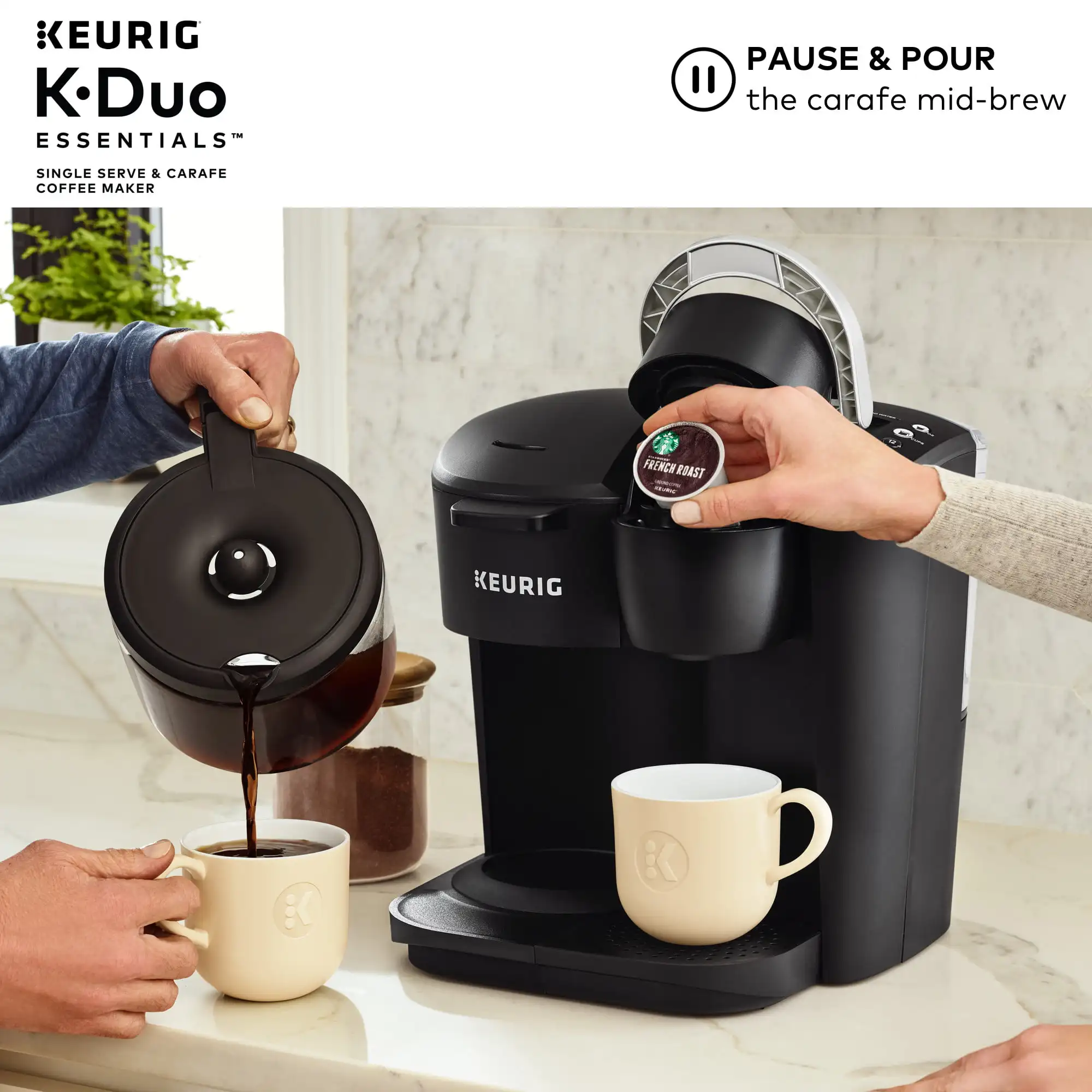 Keurig K-Cafe Single Serve K-Cup Coffee Maker, Latte Maker and Cappuccino  Maker, Dark Charcoal - AliExpress