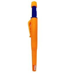 Durable Mechanical Carpenter Pencil with Integrated Sharpener (Orange Pen)