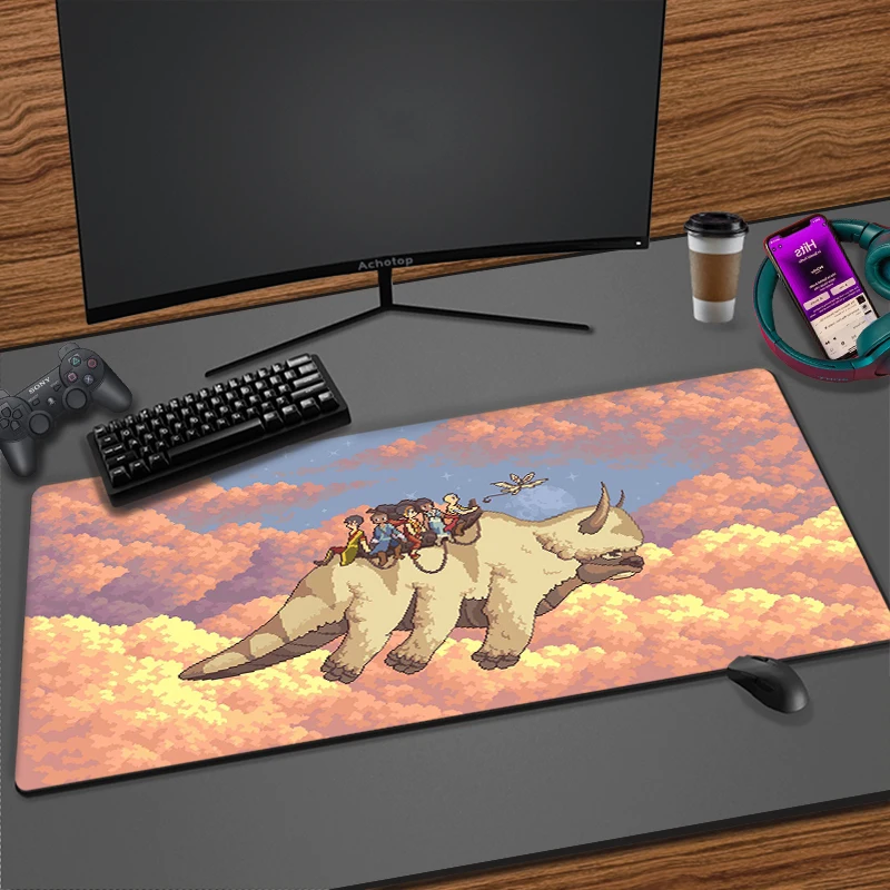 

Avatar The Last Airbender XXL Mouse Pad Pc Gaming Accessories Tapis De Souris Keyboard Carpet Laptop Kawaii Deskmat Mousepad Mat