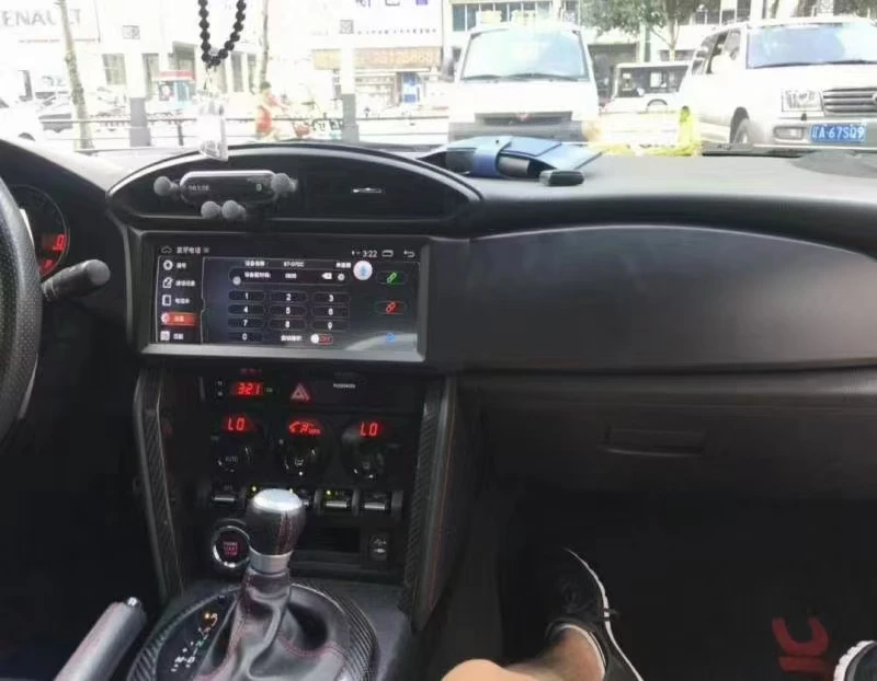 Grupo de instrumentos digitales de 12,3 pulgadas para Subaru BRZ, Toyota86 2012-2021, velocímetro LCD para coche, odómetro, pantalla de tablero carplay 3