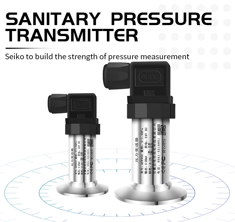 0-10v rs485 4-20m da pressão do filme