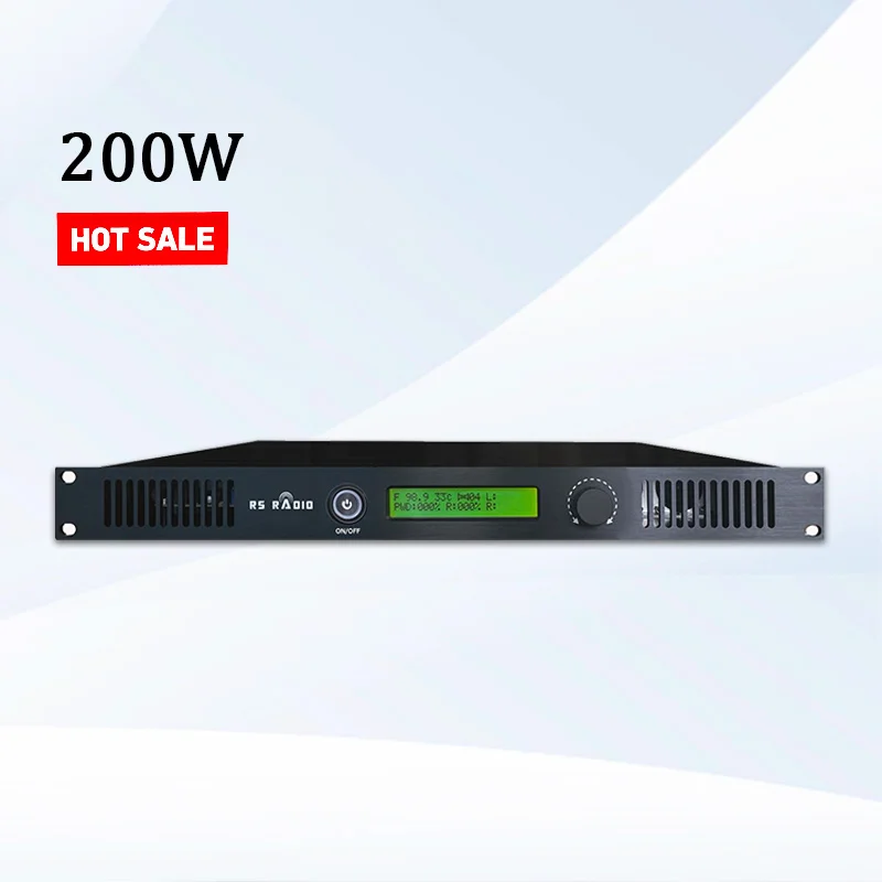 

200W FM Transmitter radio broadcasting equipment 200 watt