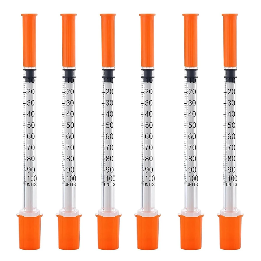 Bulk Pack of 1ml Plastic Syringes for Veterinary and Industrial Adhesive Use