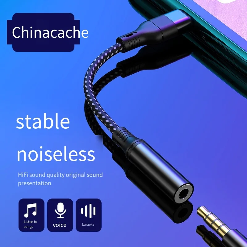 Factory for Samsung Type-C conversion 3.5 jack earphone Note10/20/S20/S21 conversion DAC