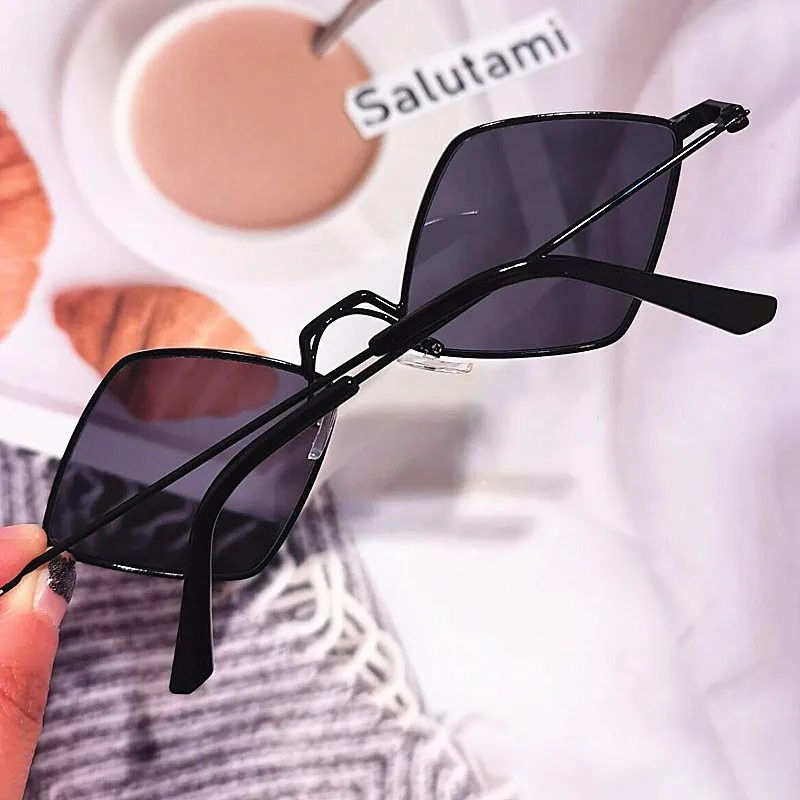 Unique Diamond Shape Small Sunglasses For Women New Fashion