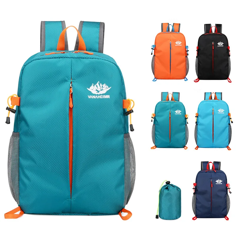 

Nylon Waterproof Travel Backpacks Men Climbing Bags Foldable Hiking Backpack UltraLight Outdoor Sport School Bag Men Backpack