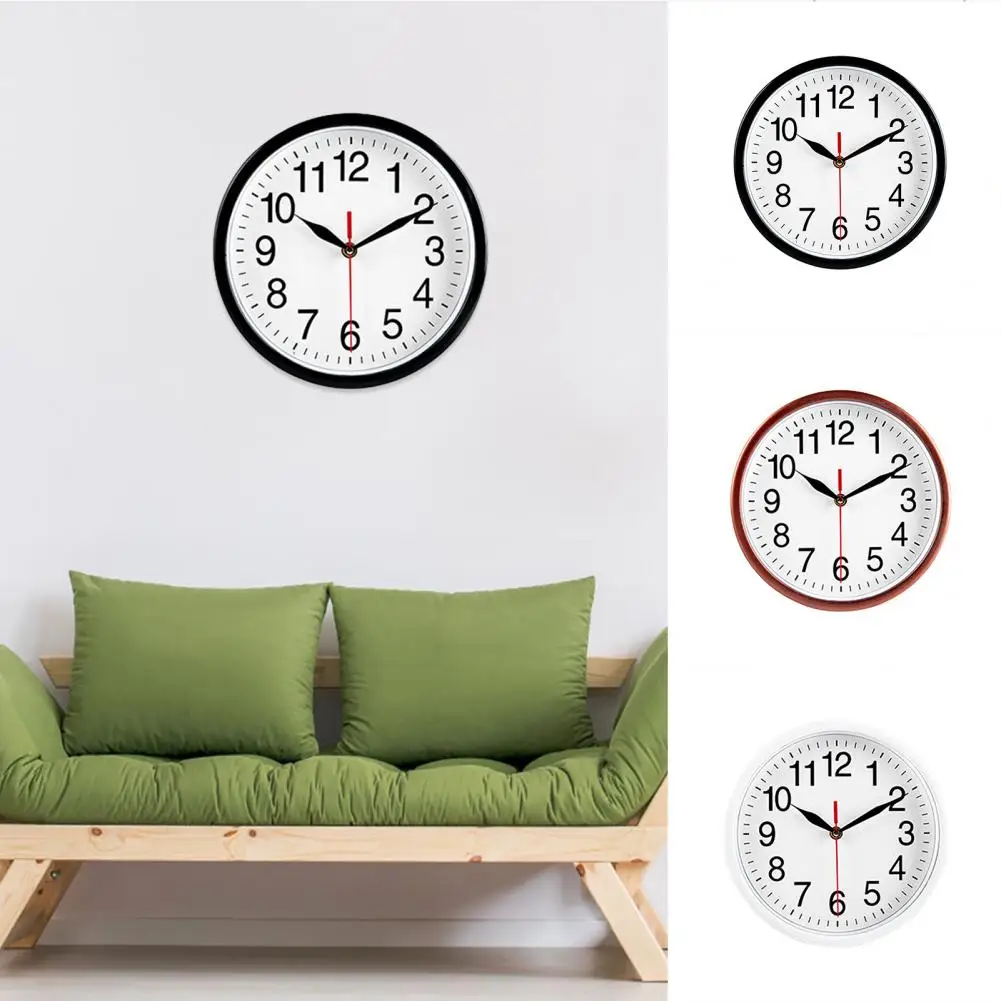 

Quartz Clock for Seniors Ultra-quiet Wall Clock Stylish Quartz Clock for Home Cafe Decor Durable Non-ticking Wall for Dining