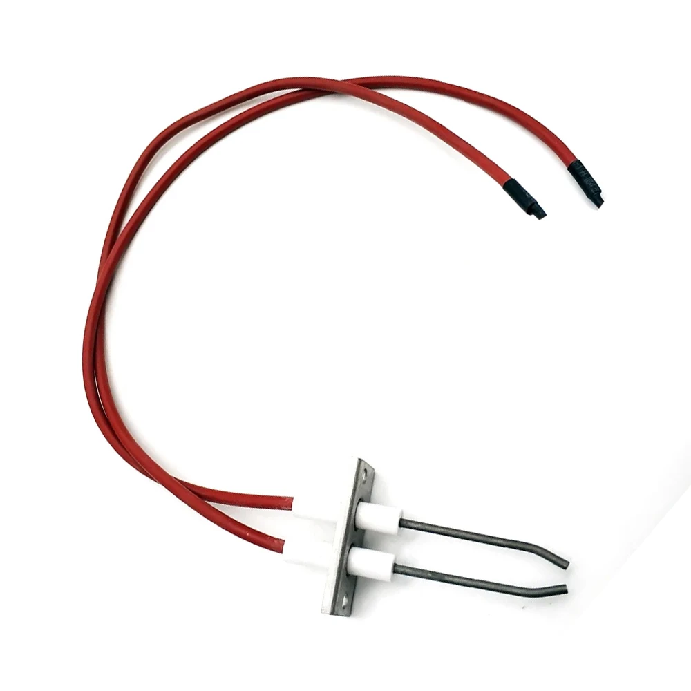 Gas Propane Dryer 220V Double Ignition Component European Pulse Igniter Kit Spark Ceramic Electrode Ignitor Parts 240mm Wire