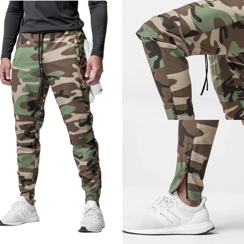 

Camo cargo pants Mens Jogger Pnats Sweatpants Man Gyms Workout Fitness Trousers Male Casual Fashion Skinny Track Pants