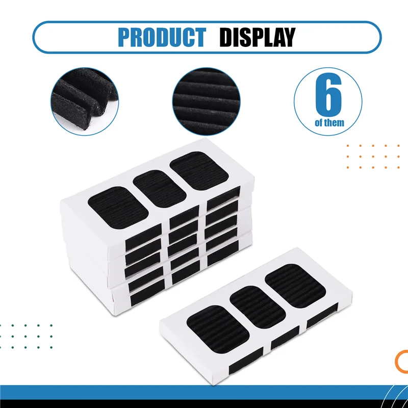 EMECE-6PCS Filtro aria frigorifero per frigoriferi Pureair Ultra 2 Pure Air Ultra 2 Frigidaire ed Electrolux - Image 5