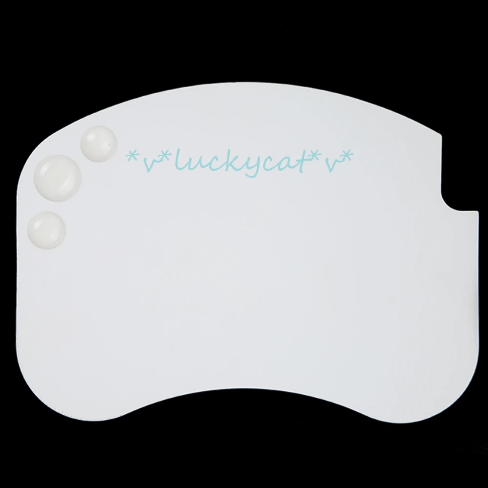 1set Dental Material Ceramic Palette Mixing Plate Stain Powder