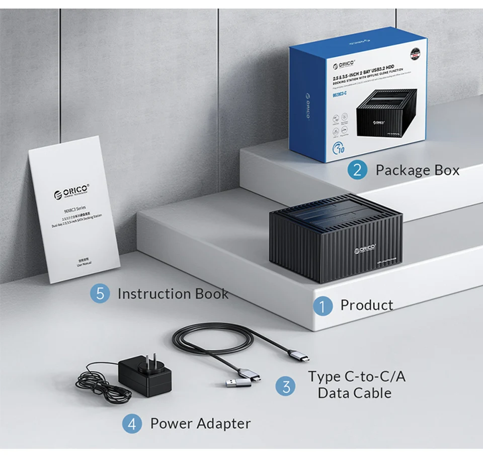 station sata hdd ssd caixa de casa