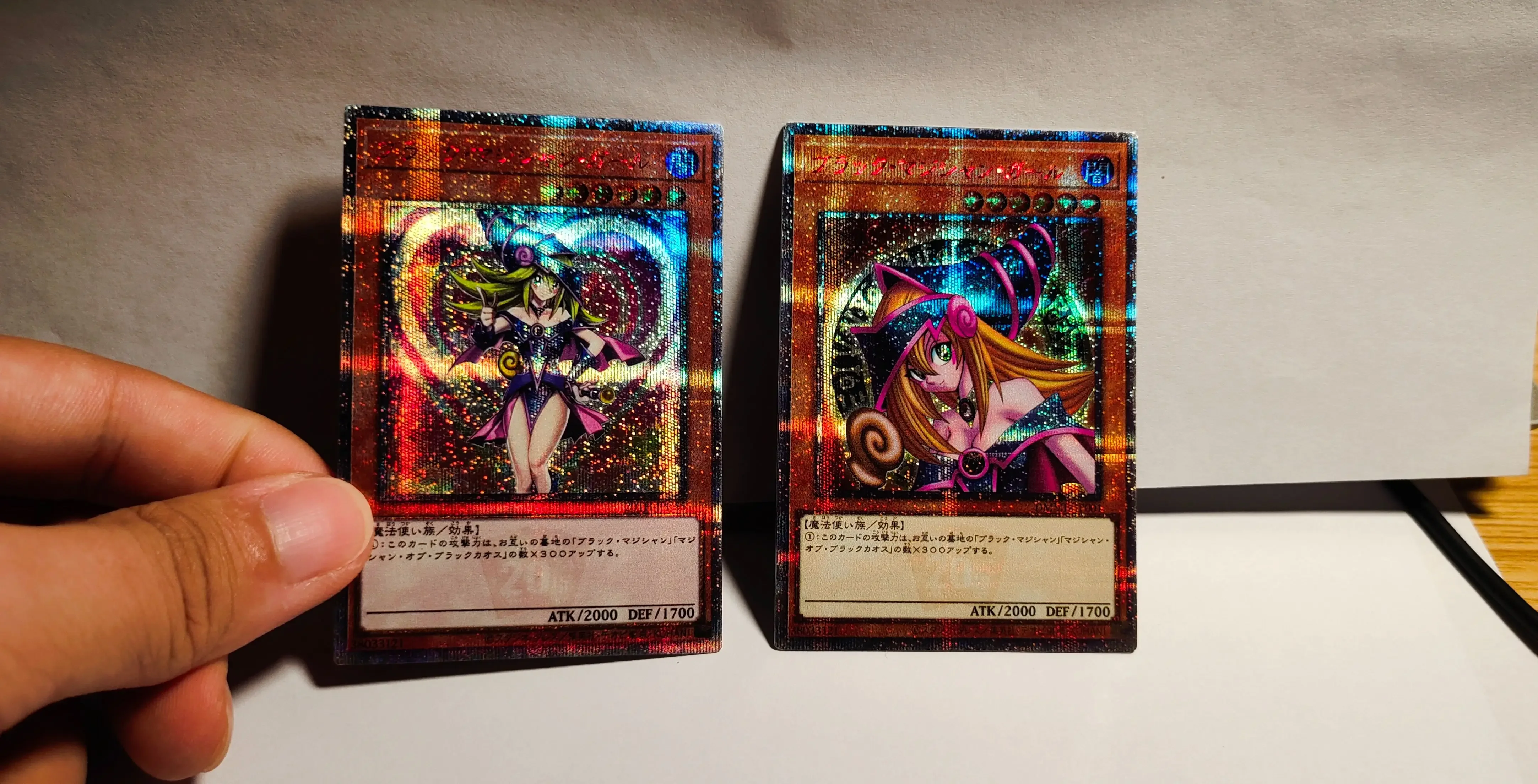 

Yu-Gi-Oh редкая секретная редкая фотография/темная волшебная девушка подарок коллекционные карты игрушки (не оригинал)