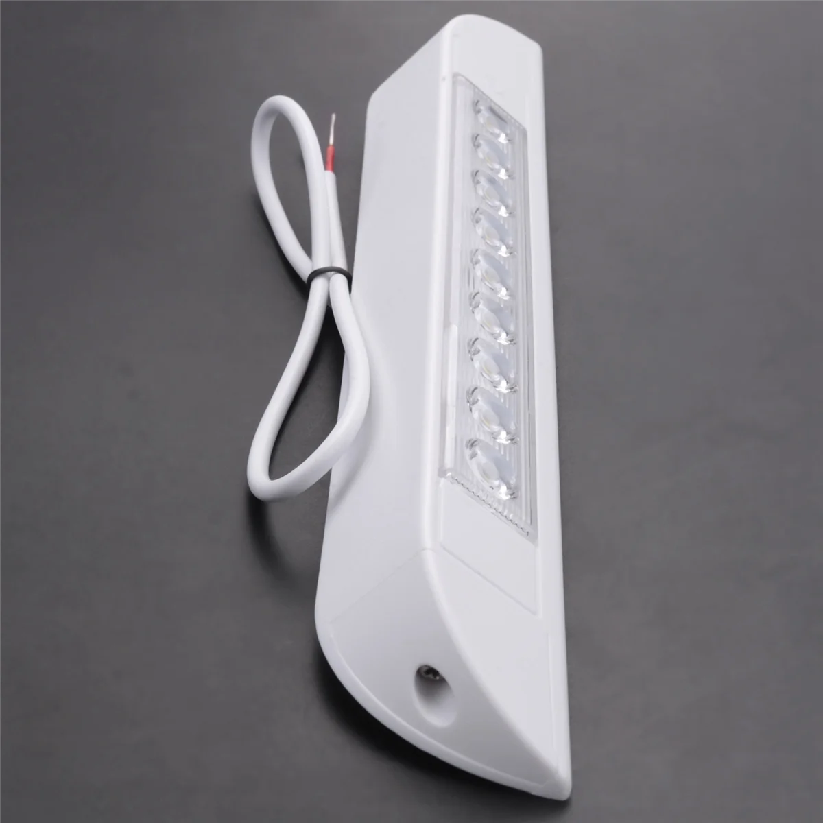 

9 LED Awning Light 12V 24V Waterproof 256mm Exterior Caravan Motorhome Strip Lamp White