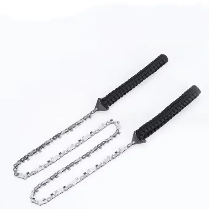 Portable 36 inch hand pulled saw chain garden trimming foldingtool outdoor camping pocket saw survival 3