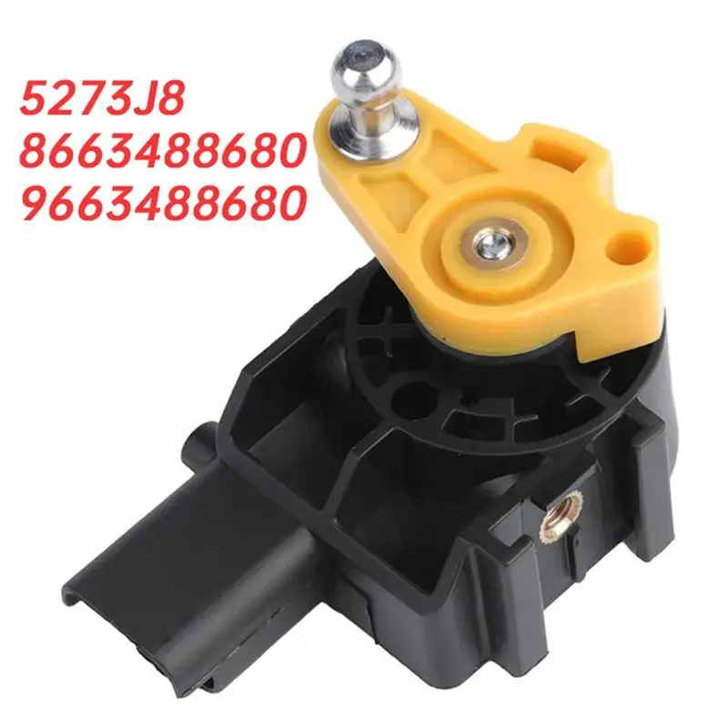 AA92-407 04-10 시트로엥 C5 C6 오른쪽 전면 차체 높이 센서 5273J8 8663488680 9663488680 서스펜션 레벨 센서