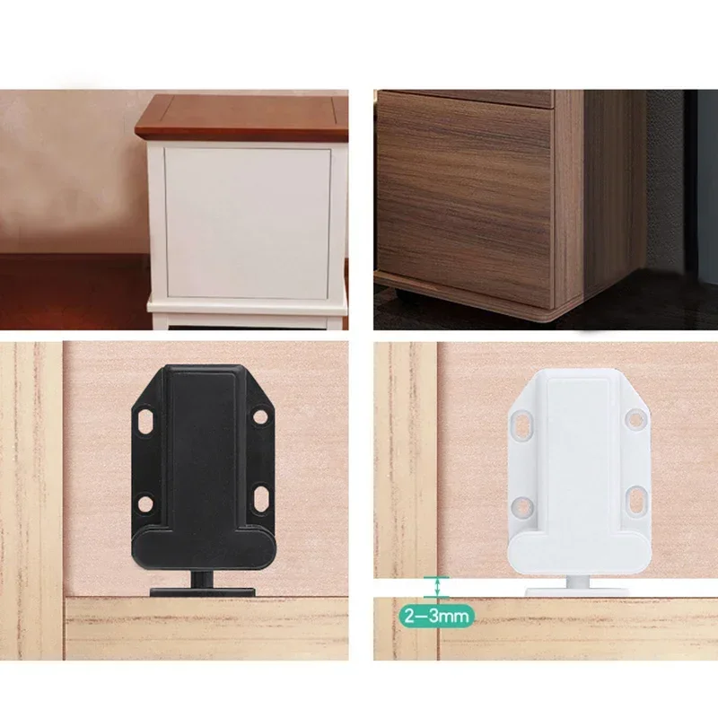 4*Push To Open Catch Door Latch Kitchen Cabinet Touch Release Drawer Cupboard Home Lock Latches Bolts Tool Hardware