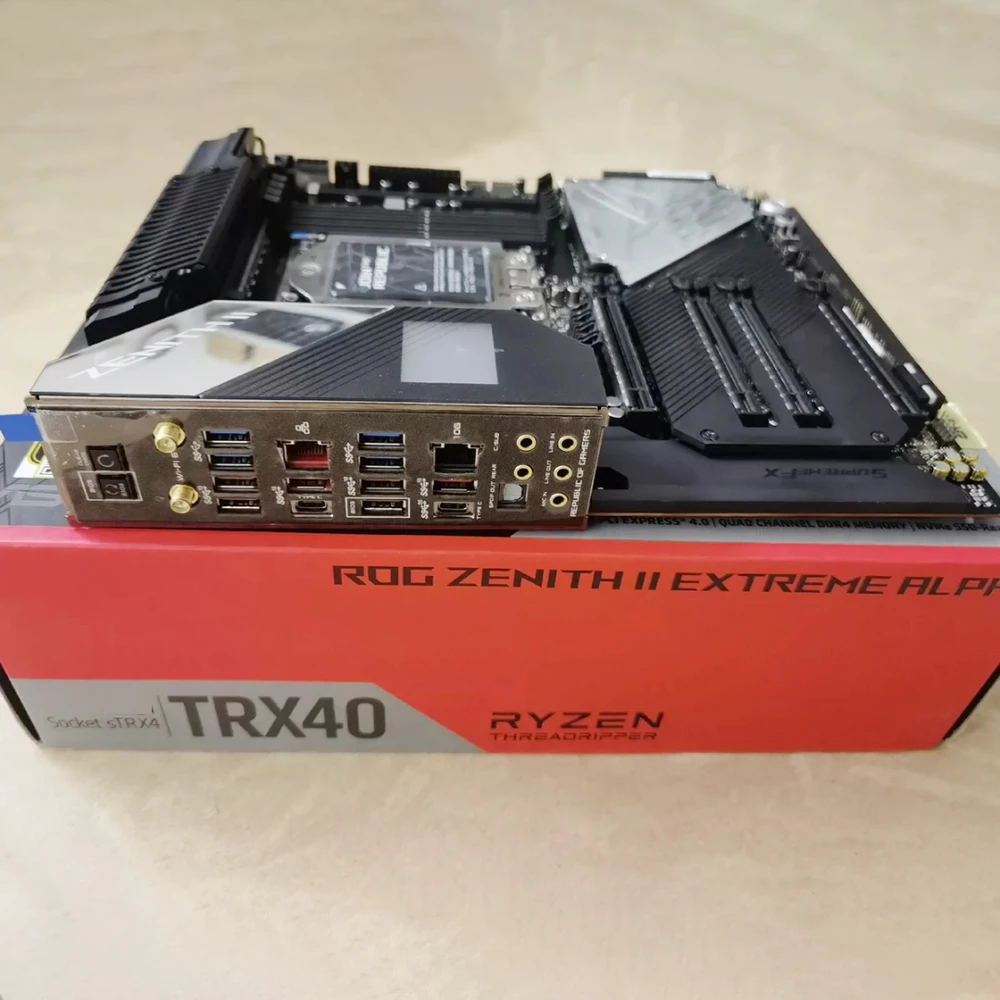 ROG ZENITH II EXTREME ALPHA For ASUS Z2EA E-ATX RGB DDR4 Support