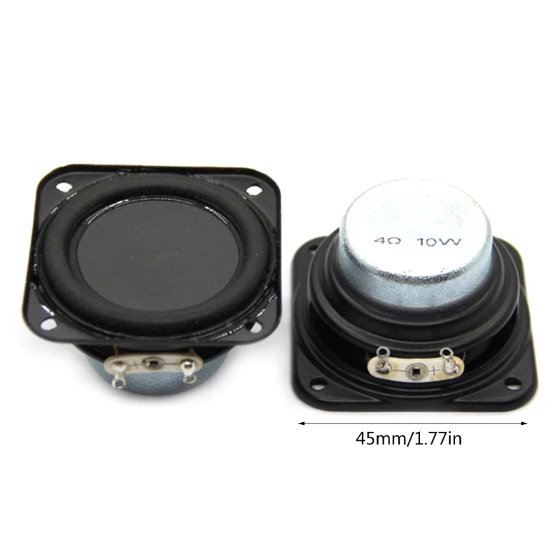 휴대용 45mm 내부 자석 스피커 보편적인 전 범위 확성기 사용