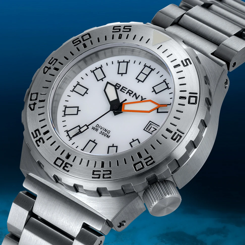 

300m Men Diver Watch Automatic Mechanical Wristwatches Male Date Waterproof Super Luminous Sapphire Sport Diving Watches 30ATM
