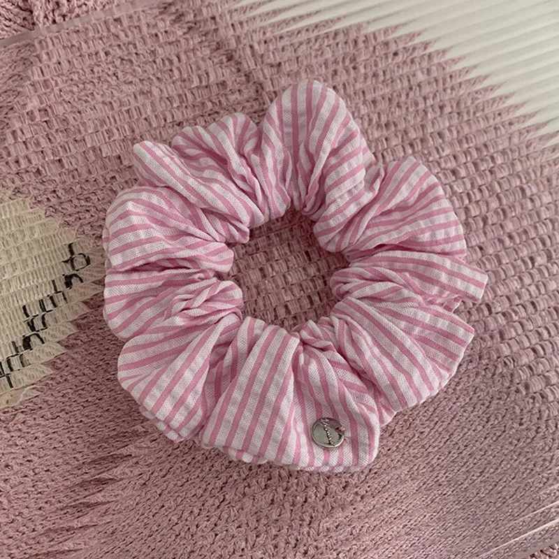 Cravatta Per Capelli EUCALIPTO Blu-verde XL Scrunchies Tessuto - Foto 5