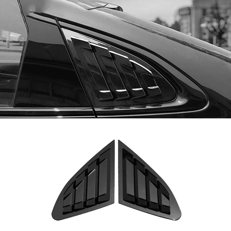 Car Rear Window Louver Shutter Cover Trim For Chevrolet Malibu 2016 car-rear-window-louver-shutter-cover-trim-for-chevrolet-malibu-2016