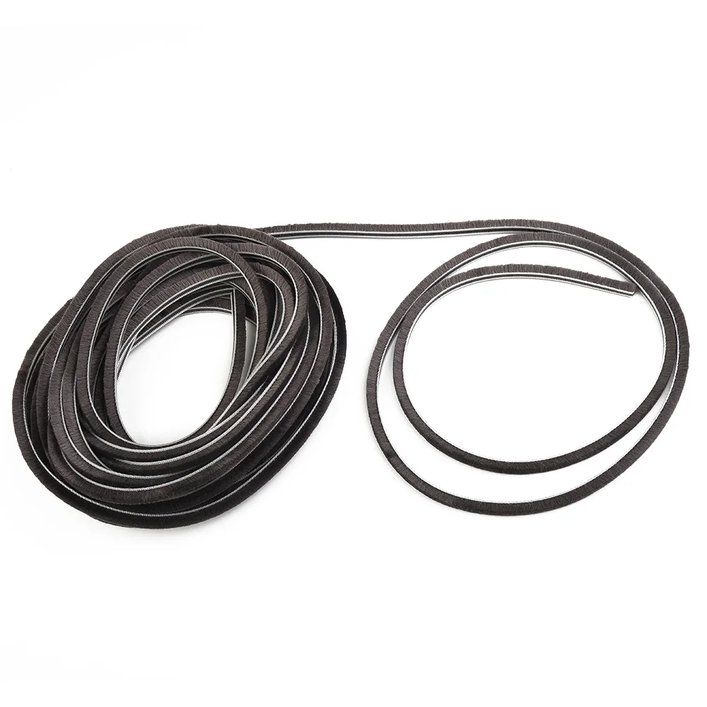 10m Water-resistant Dustproof Soundproof Door Seal Strip with Brush