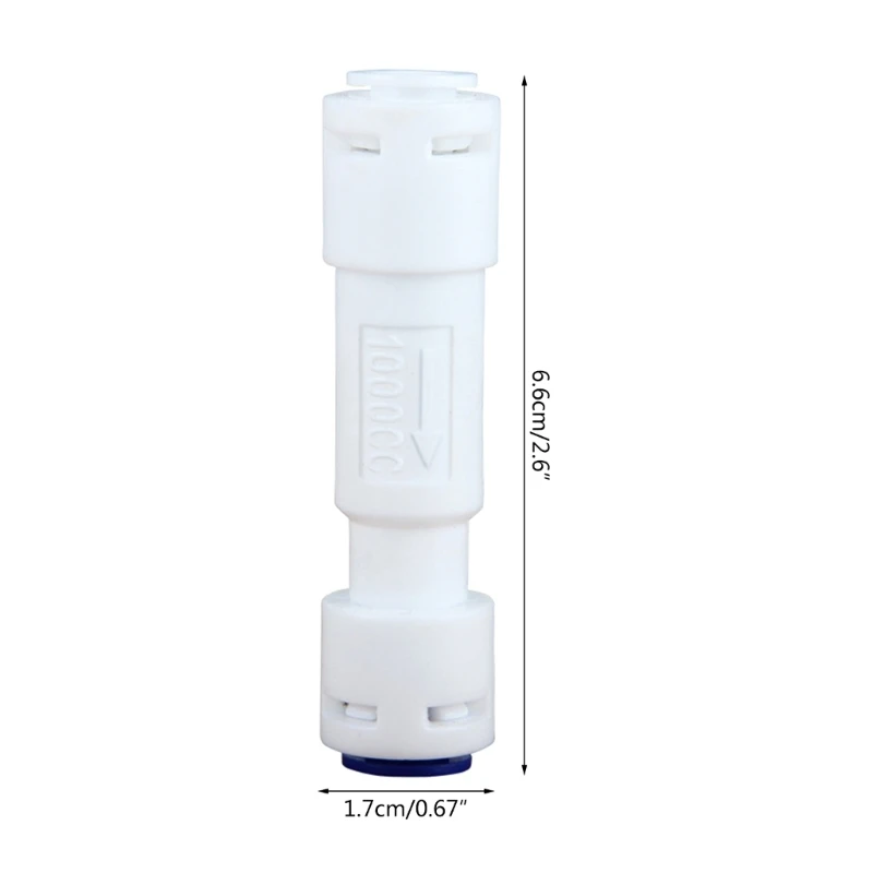 150/300/450/600/1000cc Water Filter Reverse Osmosis Restrictor Tube for RO-Systems 1/4in Quick Connects Fittings
