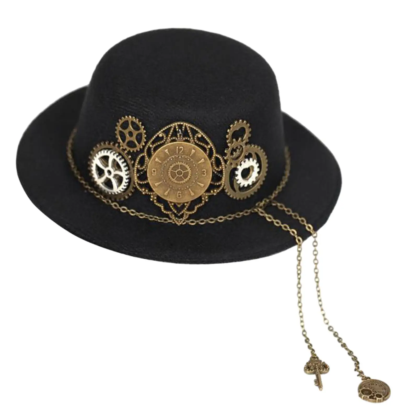 

Steampunk Mini Top Hat Costume Accessories for Holiday Stage Show Dance