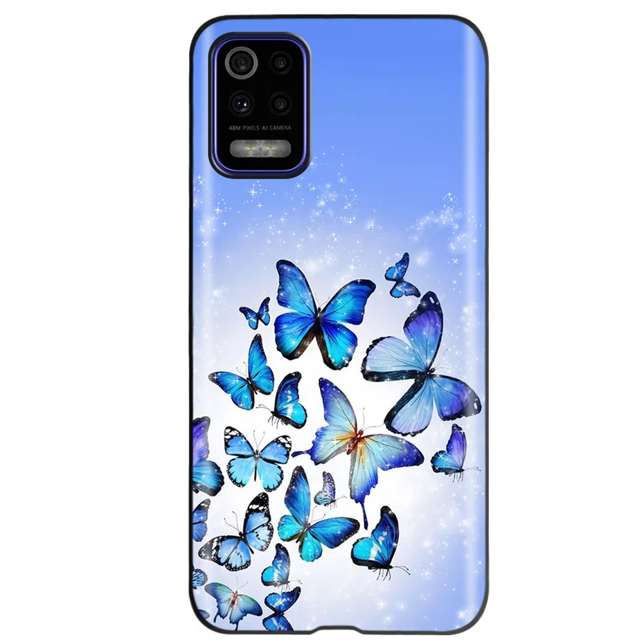 Luxury Butterfly Flower Soft Silicone TPU Phone Case – Elegant Back Cover Design
