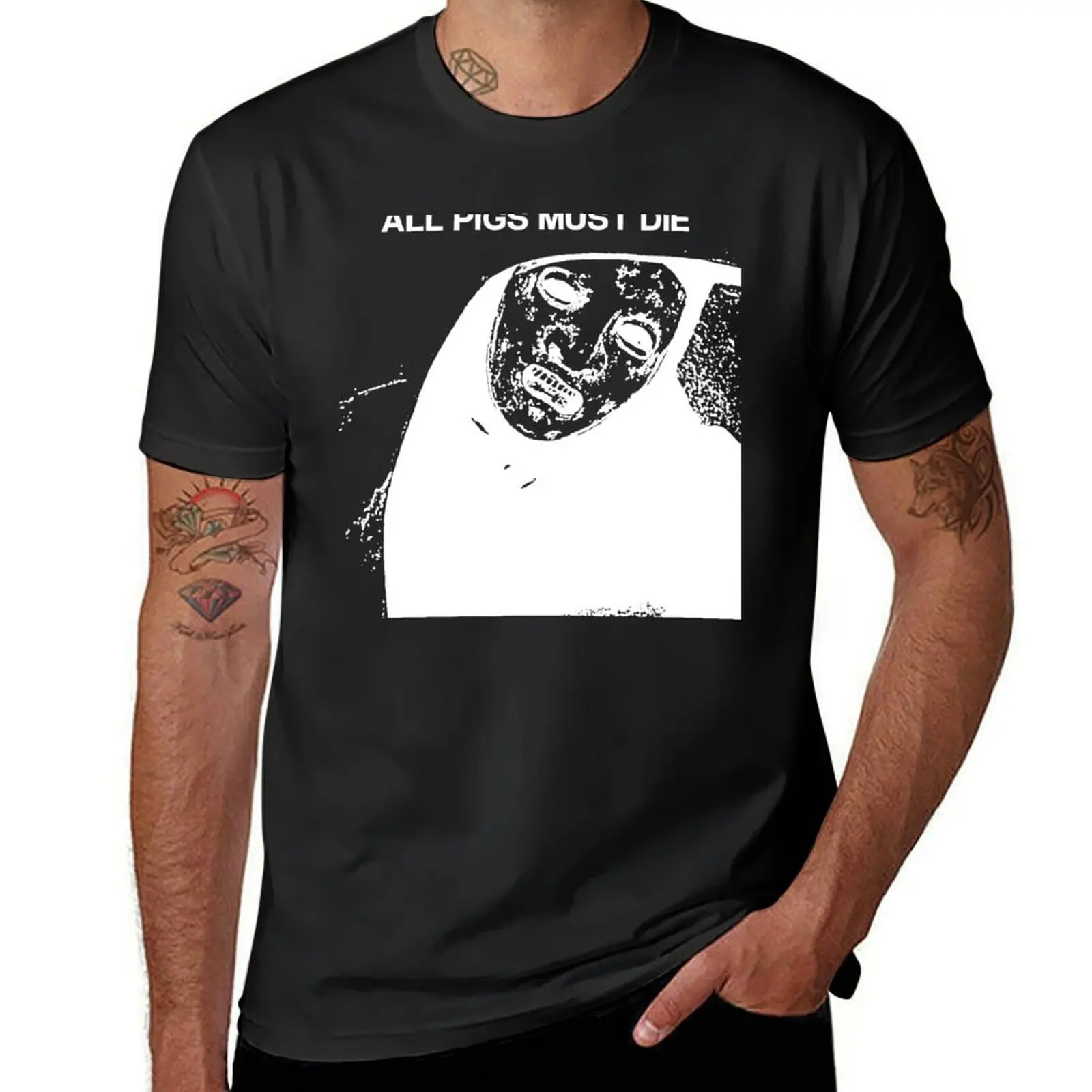 

ALL PIGS WHITE T-Shirt vintage anime tees for a boy mens vintage t shirts