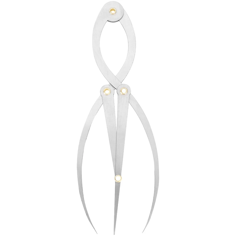 

Mean Calipers Golden Ratio Calipers Stainless Steel Eyebrow Ruler 1:1.618 Measure Tool For Tattoo Makeup